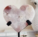 Pink Amethyst Heart - Image 4