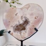 Pink Amethyst Heart - Image 6