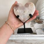 Pink Amethyst Heart - Image 3