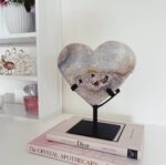 Pink Amethyst Heart - Image 2