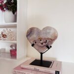 Pink Amethyst Heart - Image 4