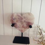 Pink Amethyst Heart - Image 5
