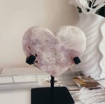 Pink Amethyst Heart - Image 6