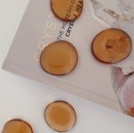 Orange Obsidian Flat Stone