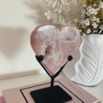 Pink Amethyst Heart - Image 3