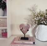 Pink Amethyst Heart - Image 4
