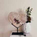 Pink Amethyst Heart - Image 4