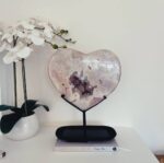 Pink Amethyst Heart - Image 5