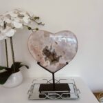 Pink Amethyst Heart - Image 6