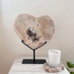 Pink Amethyst Heart - Image 7