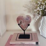 Pink Amethyst Heart - Image 2