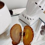 Agate Butterfly Dyed Natural