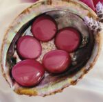 Cats Eye Pink Flat Stone