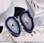 Agate Butterfly Dyed Blue - Image 3