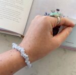 Blue Lace Agate Pebble Bracelet - Image 8