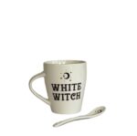 "White Witch" Mug with Spoon