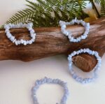 Blue Lace Agate Pebble Bracelet - Image 11