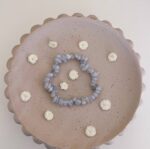 Blue Lace Agate Pebble Bracelet