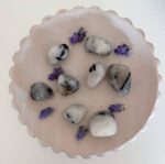 Tourmalinated Quartz  Tumbled Stone - Image 3