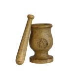 Wooden Mortar and Pestle - Image 2