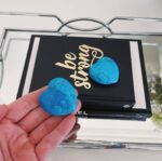 Blue Howlite Heart - Image 4