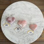Pink Opal Heart - Image 3