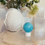 Blue Aragonite Sphere - Image 4