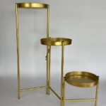 Golden Three-Tier Stand - Image 3