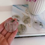 Tourmalinated Quartz Flat Stone - Image 6