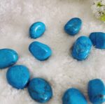 Blue Howlite Tumbled Stone - Image 2