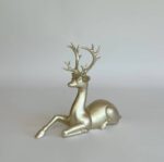 Gold Reindeer Sitting - Image 3