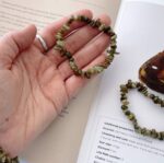 Green Garnet Pebble Bracelet - Image 4