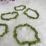 Peridot Pebble Bracelet