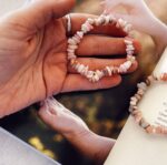 Pink Opal Pebble Bracelet