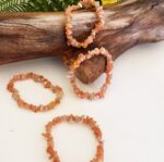 Sunstone Pebble Bracelet