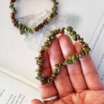 Unakite Pebble Bracelet - Image 6