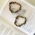 Unakite Pebble Bracelet - Image 2