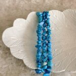 Blue Howlite Pebble Bracelet - Image 6