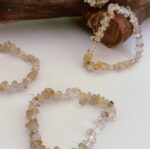 Rutilated Quartz Pebble Bracelet - Image 6