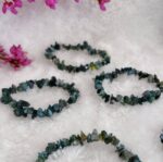 Moss Agate Pebble Bracelet - Image 3