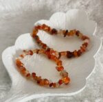 Carnelian Pebble Bracelet
