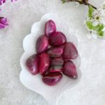 Pink Agate (Dyed) Tumbled Stone - Image 5