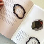 Garnet Pebble Bracelet