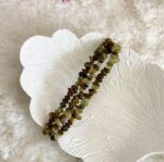 Green Garnet Pebble Bracelet - Image 9