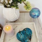 Chrysocolla Heart