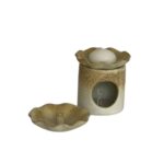 Beige Ceramic Oil Burner