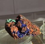 Azurite and Malachite on Quartz - Image 3