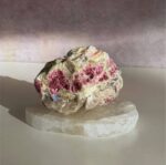 Watermelon Tourmaline and Lepidolite in Quartz - Image 4
