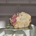 Pink Watermelon Tourmaline in Quartz - Image 5