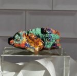 Azurite and Malachite on Quartz - Image 5